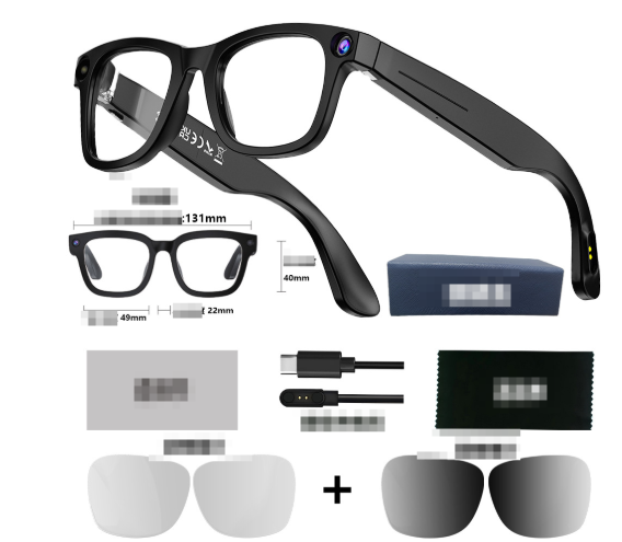 Smart AI Camera Glasses