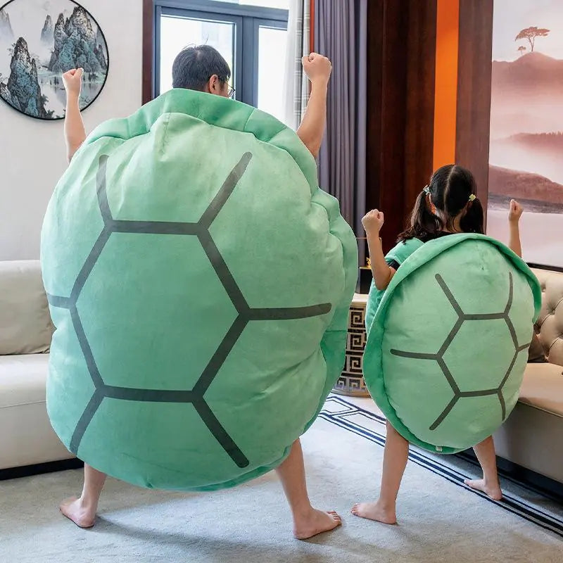 Green Wearable Turtle Pillow