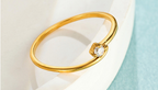 Adjustable Simple Ring for Women's Fashion