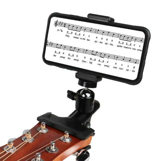 Guitar Phone Mount Clip