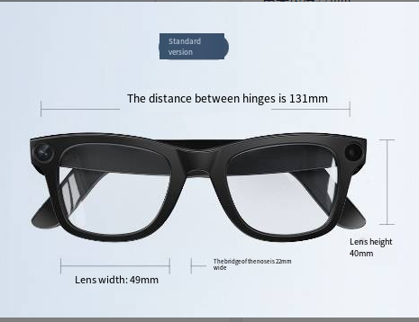 Smart AI Camera Glasses