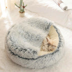 Convertible Plush Pet Bed
