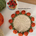 Crochet Rose Coaster Kit