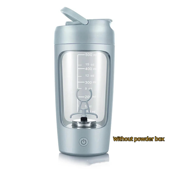 Electric Portable Protein Shaker Bottle