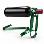 Colored Ribbon Wine Bottle Holder Rack