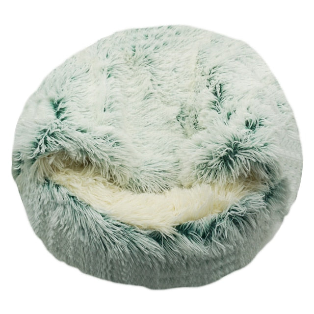 Convertible Plush Pet Bed