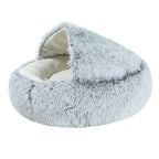 Convertible Plush Pet Bed