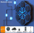 Smart Wall-Mounted Boxing Machine – Music & LED Trainer