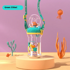 Children's Whale Cartoon Diving Fountain Water Bottle
