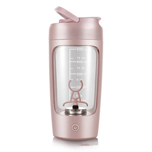 Electric Portable Protein Shaker Bottle