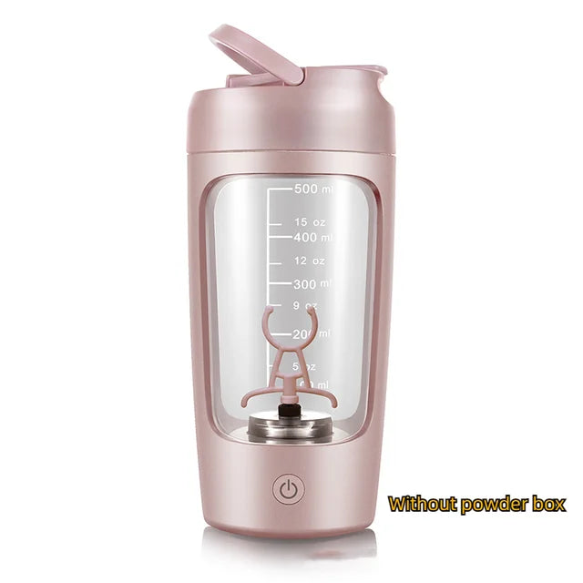 Electric Portable Protein Shaker Bottle