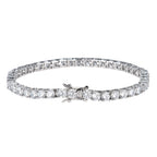 Tennis Chain Copper Zircon Single Row Hip Hop Bracelet