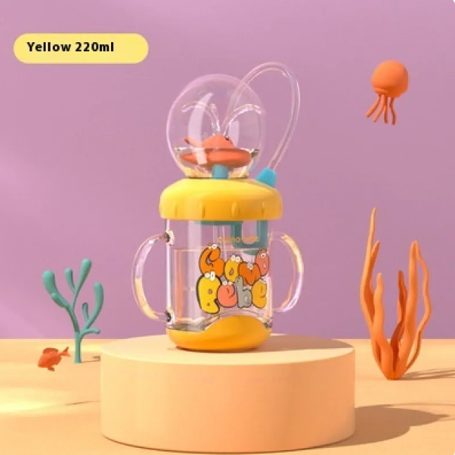 Children's Whale Cartoon Diving Fountain Water Bottle