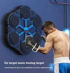 Smart Wall-Mounted Boxing Machine – Music & LED Trainer