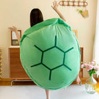 Green Wearable Turtle Pillow