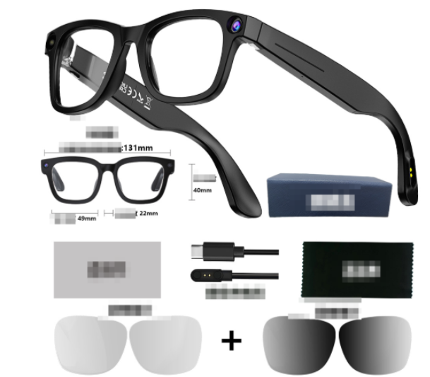 Smart AI Camera Glasses