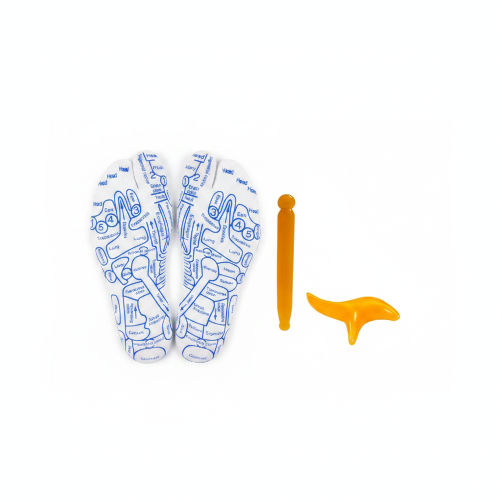 Reflexology Socks with Massage Tool