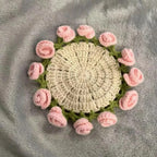 Crochet Rose Coaster Kit