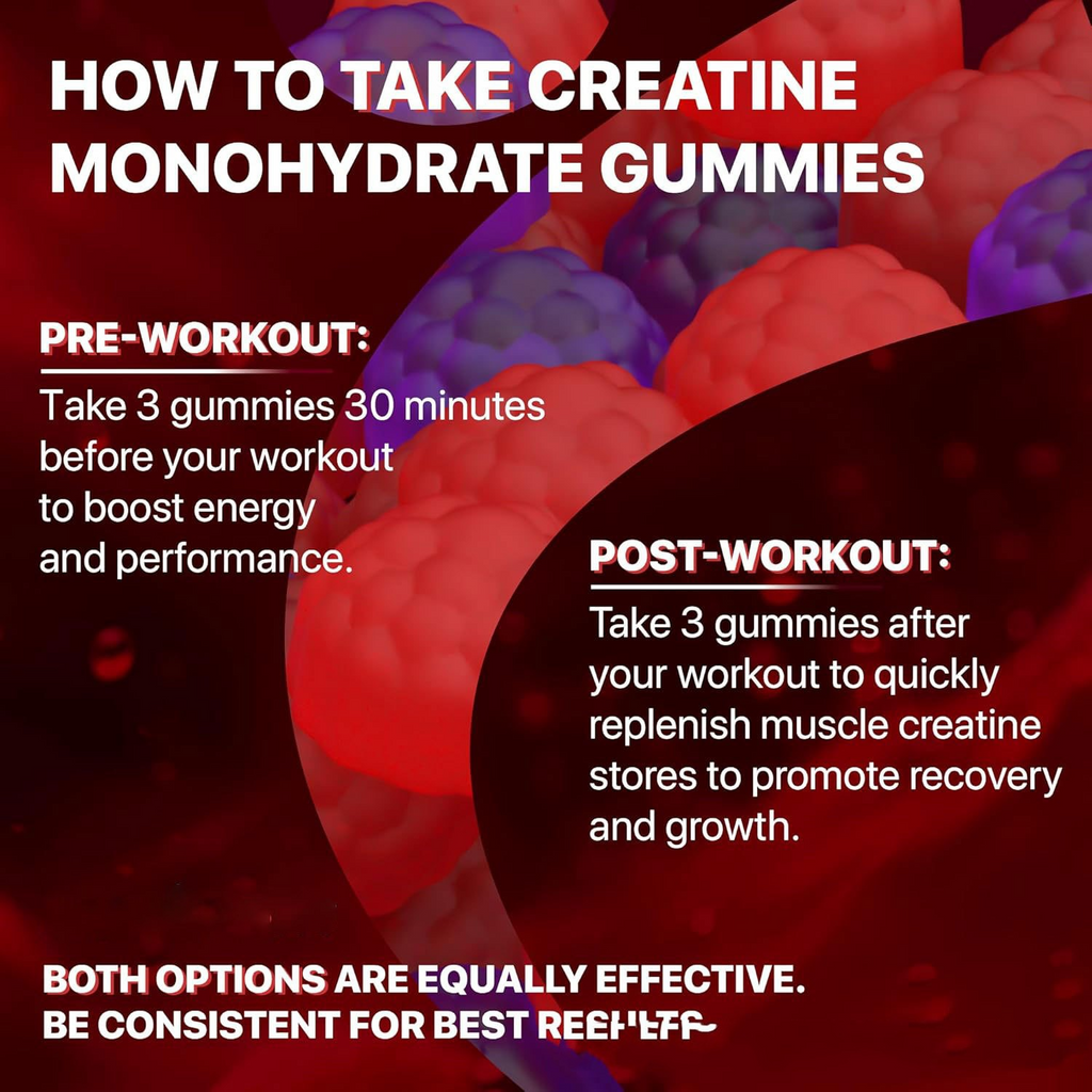 Creatine Fitness Support Gummies