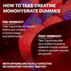 Creatine Fitness Support Gummies