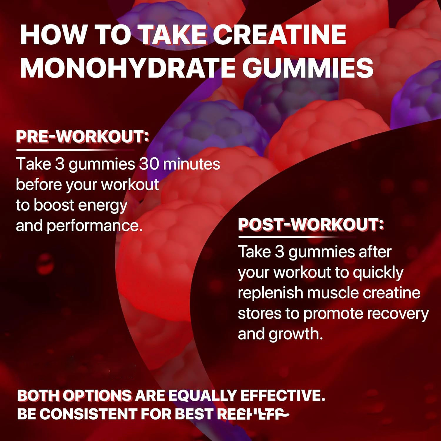 Creatine Fitness Support Gummies