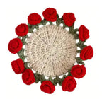 Crochet Rose Coaster Kit