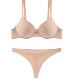 Cross-Back Bra & Brief Set
