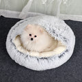 Convertible Plush Pet Bed