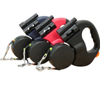 Double Retractable Dog Leash