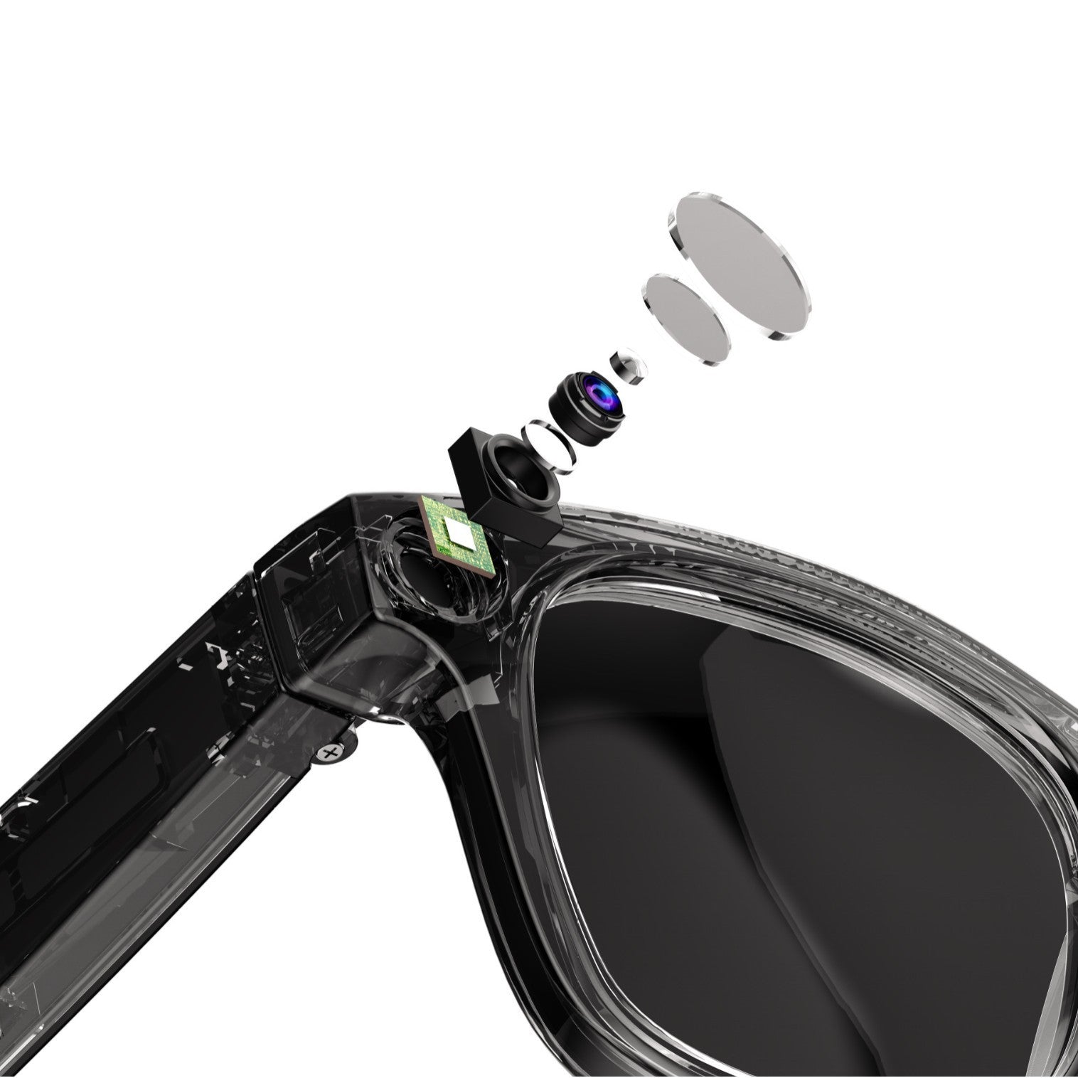 Smart AI Camera Glasses