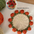 Crochet Rose Coaster Kit