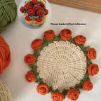 Crochet Rose Coaster Kit