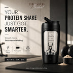 Electric Portable Protein Shaker Bottle