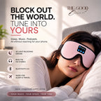 3D Bluetooth Sleep Eye Mask with Built-In Headphones