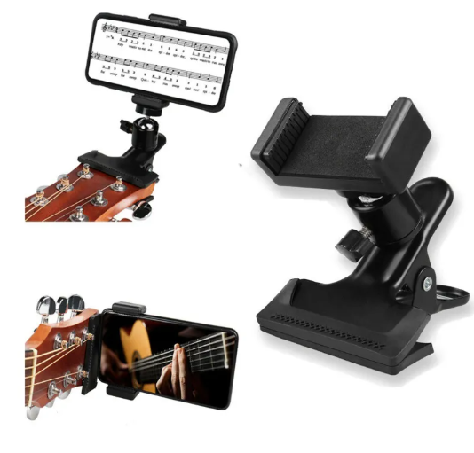 Guitar Phone Mount Clip