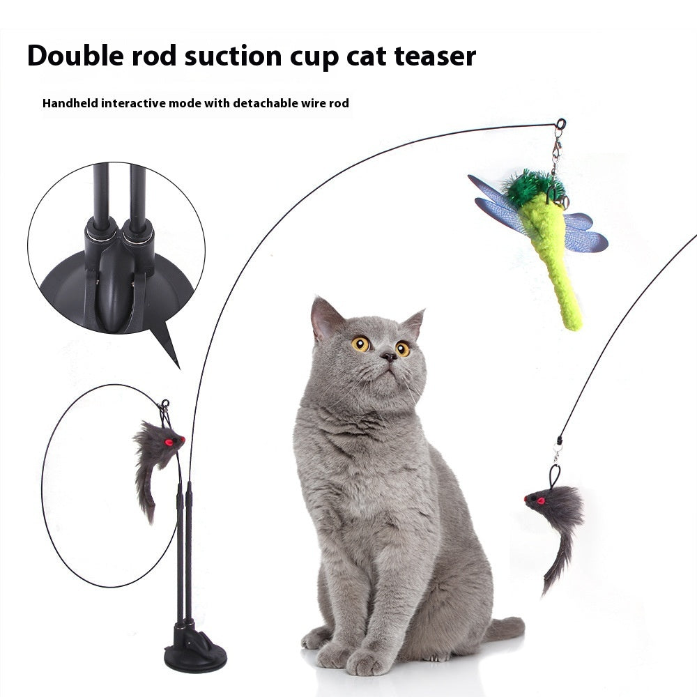 Interactive Suction Cat Teaser