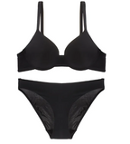 Cross-Back Bra & Brief Set