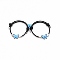 Blue Luminous Smart Butterfly Necklace