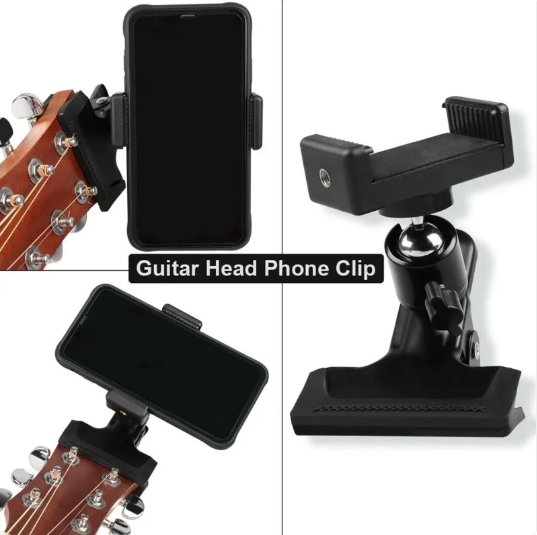 Guitar Phone Mount Clip