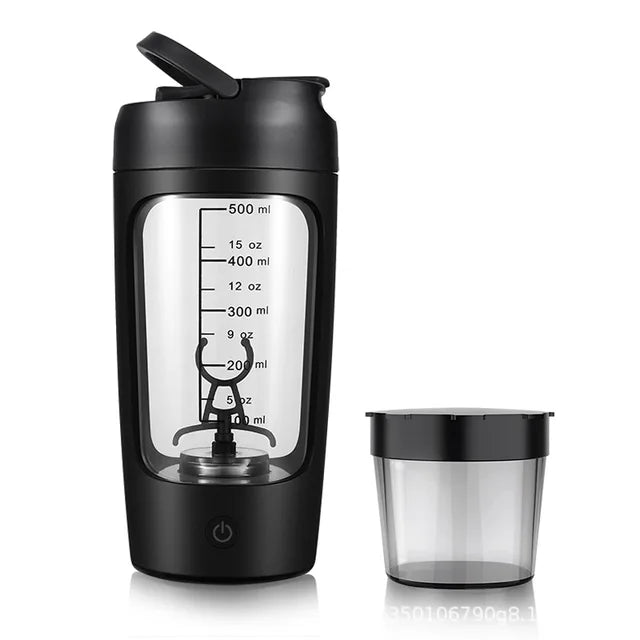 Electric Portable Protein Shaker Bottle