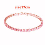 Hip Hop 4.0 Micro Zircon Tennis Bracelet Set