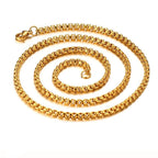 Twisted Rope Figaro Necklaces