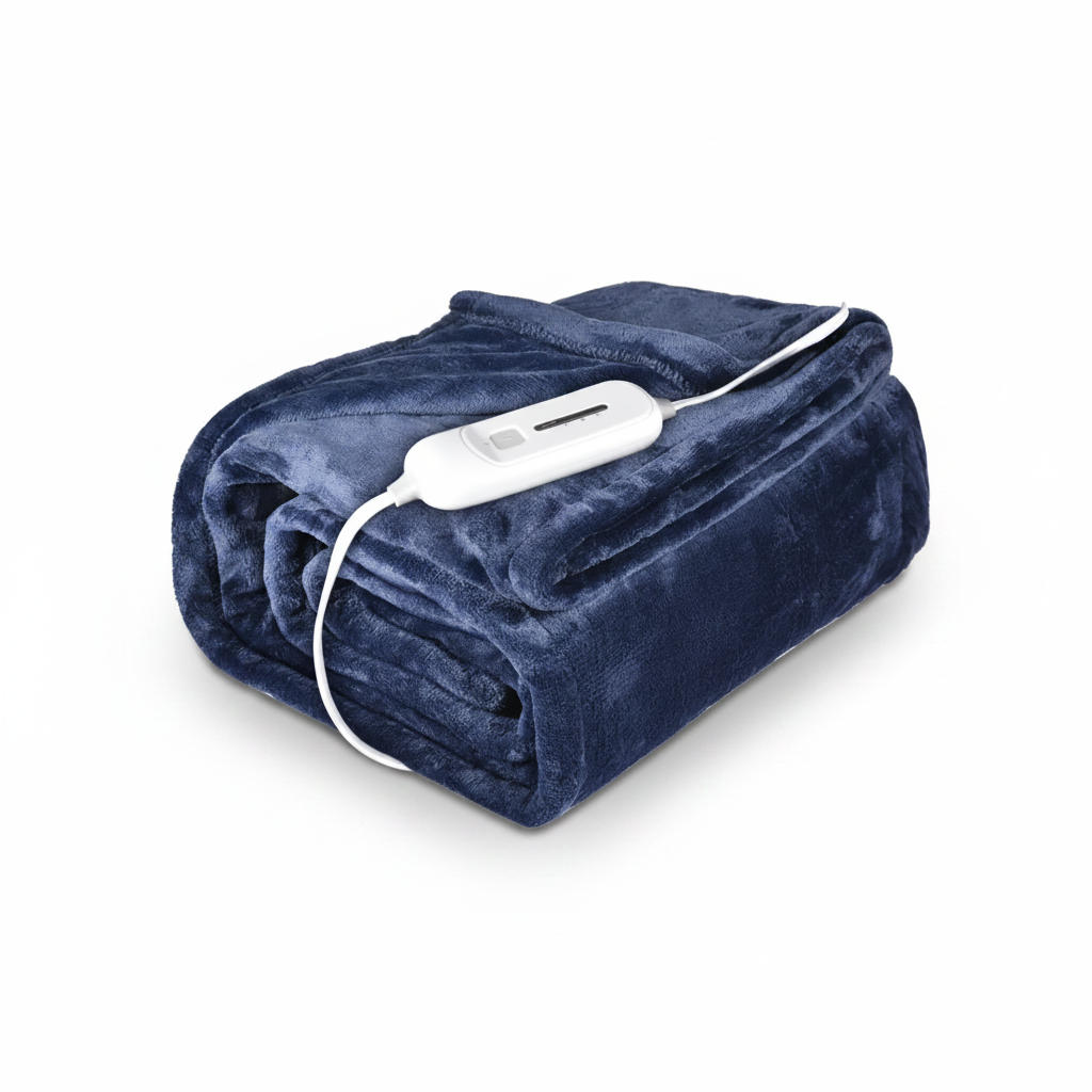 3-Level Safety Heated Blanket with Adjustable Temperature