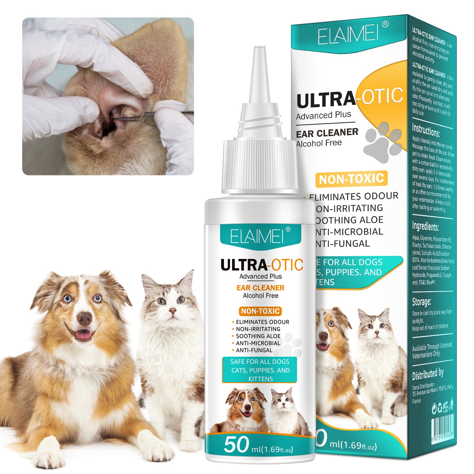 Pet Ear Cleaning Solution