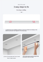 Rechargeable Wireless Magnetic Sensor Cabinet Light
